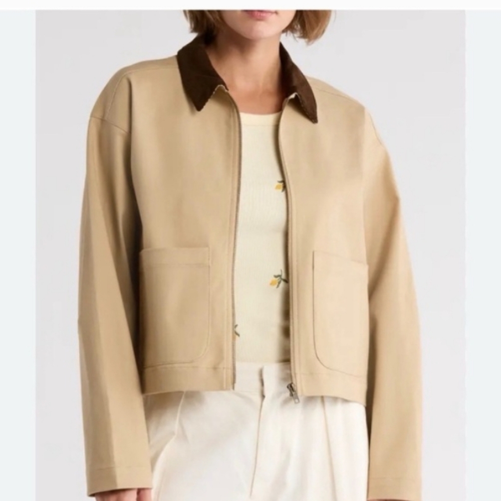 New! Lucky Brand Barn Chore Jacket Size Large